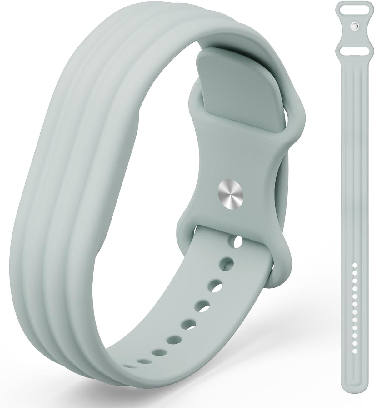 Compatible for Google Fitbit Air Band Silicone,Sweatproof & Water Resistant