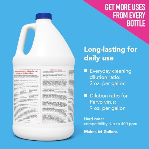 ATP KennelSol Disinfectant & Cleaner for Kennels, 1 Gallon, 1 ct