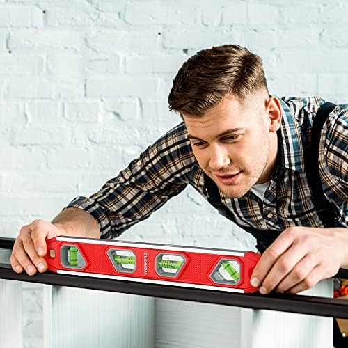 WORKPRO 12 Inch Magnetic Torpedo Level