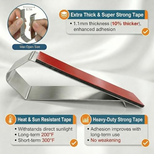 SUNEZLGO 2 Pack Car Picture Holder and Visor Photo Clip, Car Accessories, Acrylic Magnetic Car Photo Holder, Easy Install Universal Fit, Personalized Gift for Family Photos, Gifts for Boyfriend