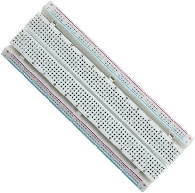 4PCS Breadboards Kit Include 2PCS 830 Point 2PCS 400 Point Solderless Breadboards for Proto Shield Distribution Connecting Blocks
