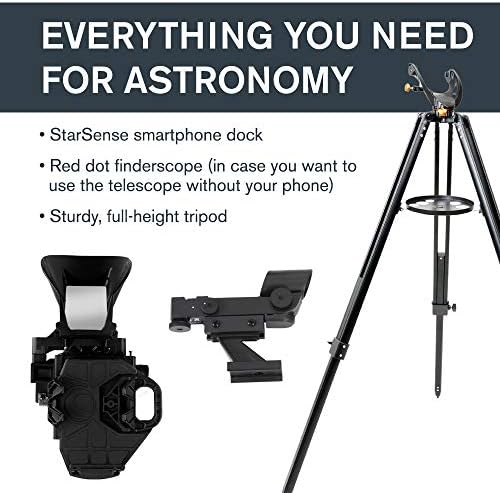 Celestron StarSense Explorer LT 114AZ Newtonian Smartphone Guided Telescope