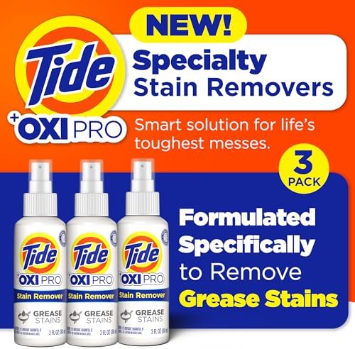 Tide Laundry Stain Remover Ultimate Stain Pack - Grease Stain Remover (3 Pack)