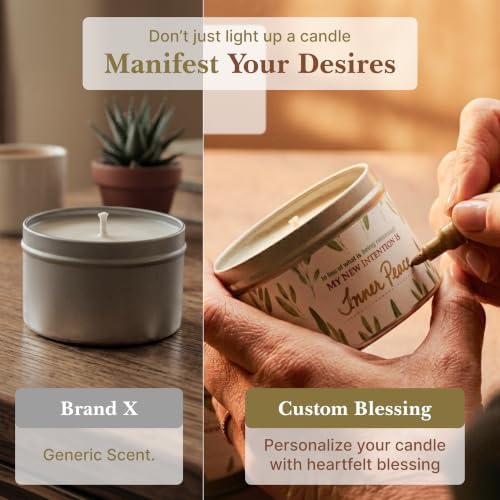 Magnificent 101 Pure Sage Tin Candle for Energy Cleansing, 6oz