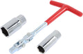 Spark Plug Socket Wrench Set-T-Handle Universal 16mm (5/8") & 21mm (13/16")