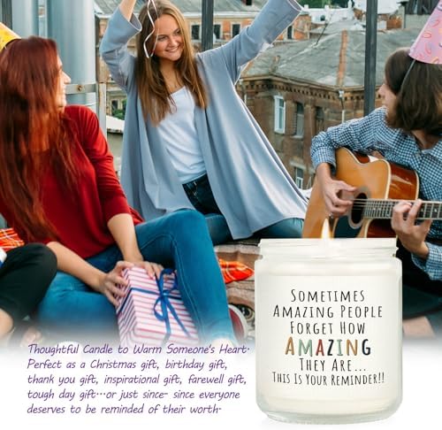Craftique Gifts for Women, Birthday Gifts for Women- You're Amazing Candle