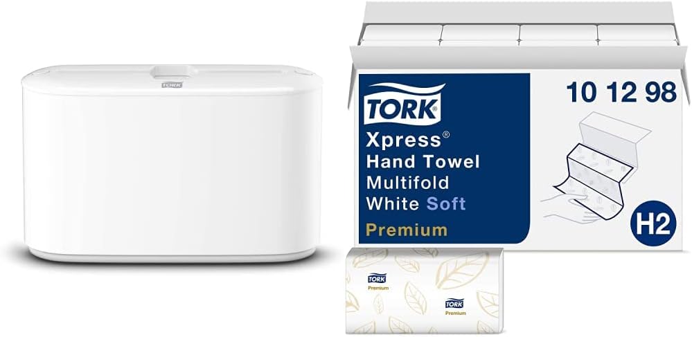 Tork Xpress Paper Towel Dispenser, H2/H23 Multifold Compatible, 302020