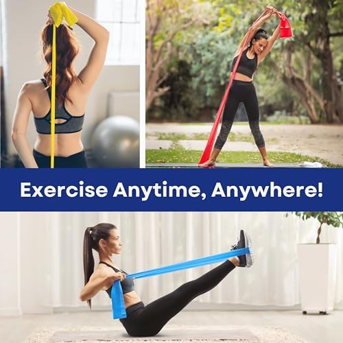 RMS Resistance Bands for Working Out, Physical Therapy, Yoga & Pilates