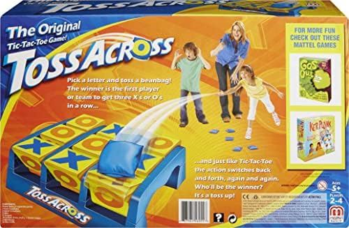 Mattel Games Toss Across Indoor Outdoor Game for Ages 5+, 2-4 Players