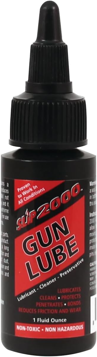Slip 2000 Gun Lube Buddy Pack, Synthetic, Needle Tip Applicator, 1 & 4 oz