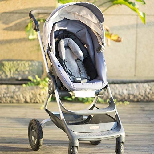 COOLBEBE 3-in-1 Reversible Newborn Car Seat Insert, Baby Head Support Pad