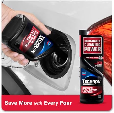 Chevron Techron Concentrate Plus Fuel System Cleaner, 20 oz., Pack of 1