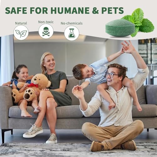 Mouse Rodent Repellent, 24 Pack Peppermint Oil to Repel Mice and Rats– Works for Mice Repellent, Squirrels, Indoor/Outdoor Use, Safe for Homes & Pets