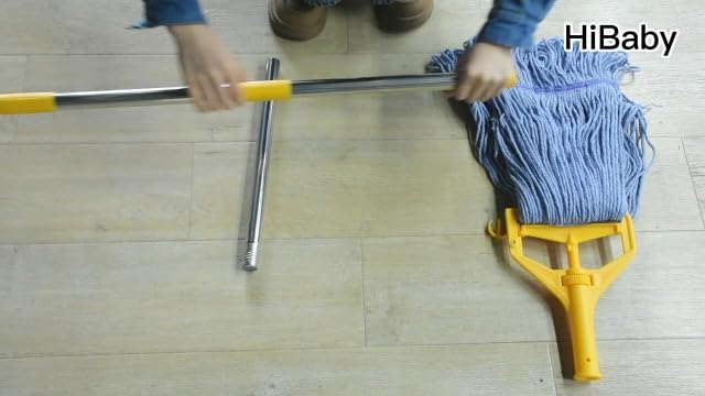 Commercial Mop with Extra Head Replace,63" Heavy Duty Industrial Mop