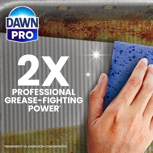 Dawn PRO Manual Pot & Pan Detergent, Bulk Liquid Dish Soap (1 gal, 2 pack)
