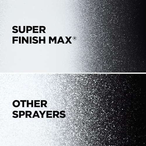 HomeRight Super Finish Max HVLP Paint and Stain Sprayer, 3 Brass Tips