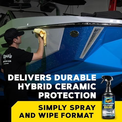 Meguiar's M2501 Marine/RV Hybrid Ceramic All Surface Sealant, 32oz