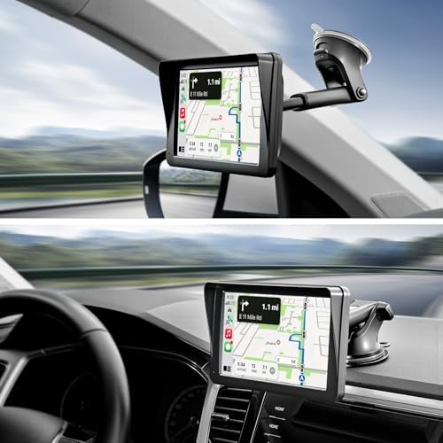 1Zero Replacement CarPlay Suction Mount with Extension Arm for 7-11 Inch