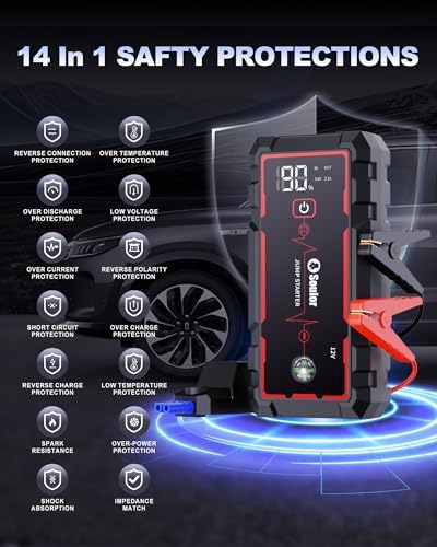 Jump Starter Battery Jumper Starter Portable Car Battery Jump Starter 5000A