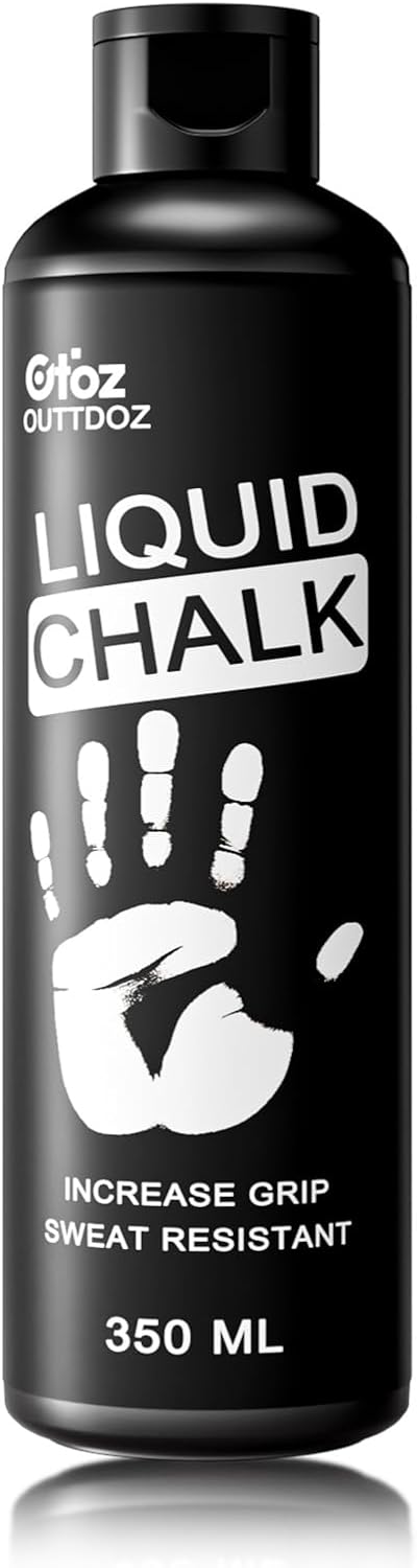 Liquid Chalk 2 oz & 12 oz, Mess-Free Gym Chalk for Lifting