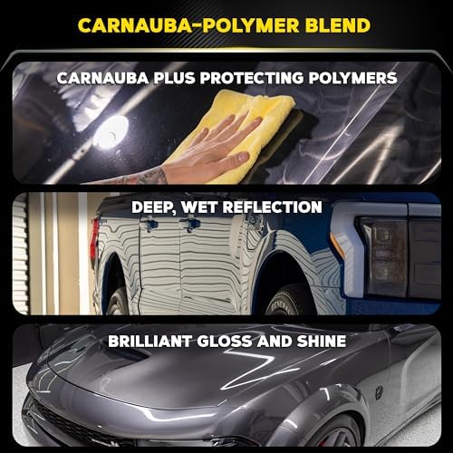 Meguiar's Gold Class Carnauba Plus Premium Paste Wax, 11 Oz