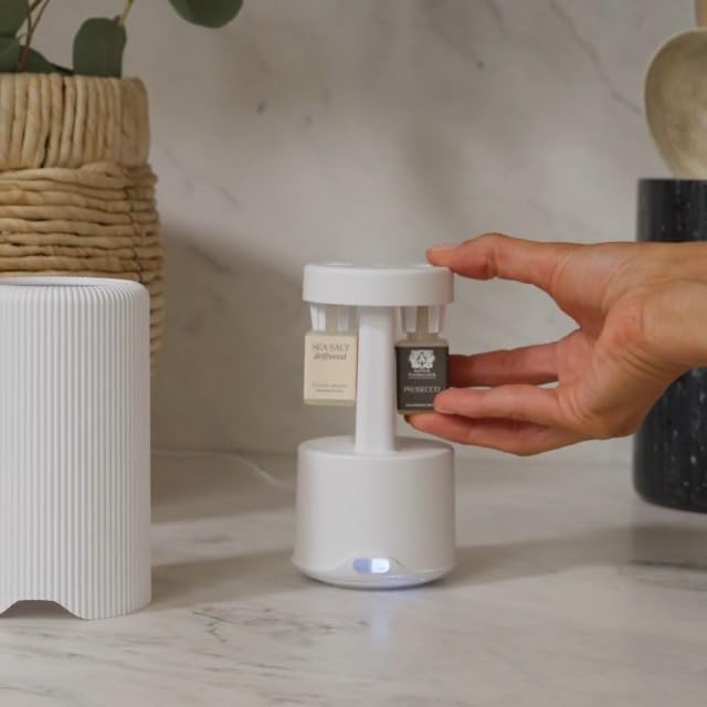 Pura Plus Smart Home Fragrance Diffuser for Large Spaces, White