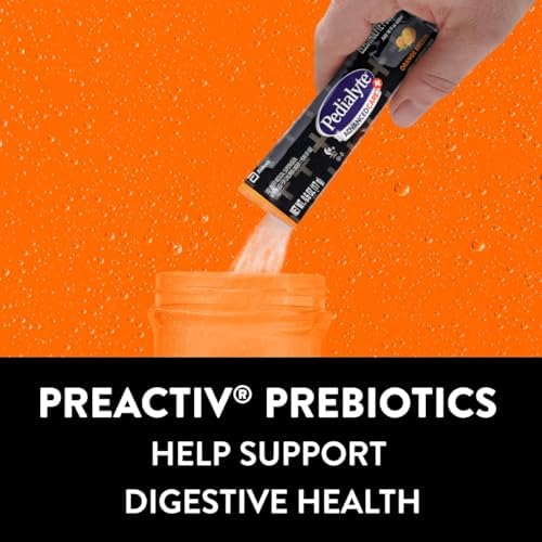 Pedialyte AdvancedCare Plus Electrolyte Powder Packets, Orange Breeze