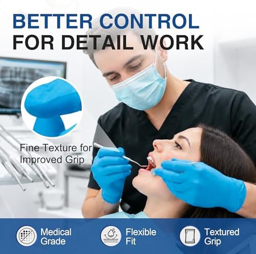 Schneider Medical Exam Glove, Gloves Disposable Latex Free, Powder Free