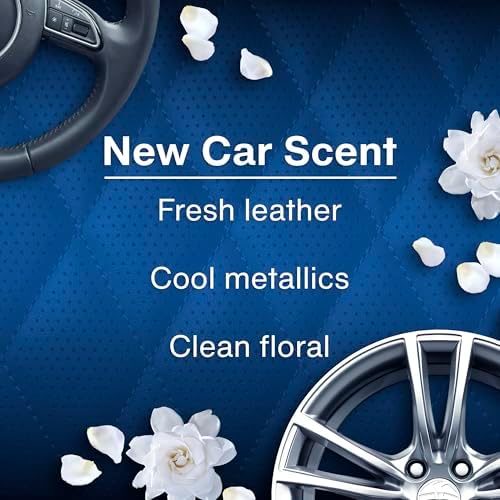 LITTLE TREES Car Air Freshener | Hanging Tree Provides Long Lasting Scent for Auto or Home | New Car Scent, 6-Packs (4 Count)