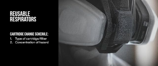 3M P100 / OV/AG Multi-Purpose Reusable Respirator 62023, Medium