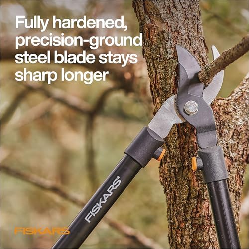 Fiskars 28” Garden Bypass Loppers, Tree Trimmer with 1.5" Cut Capacity