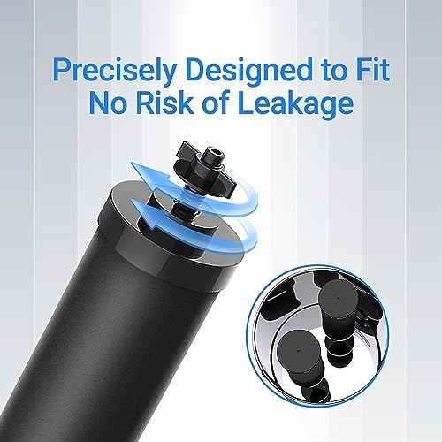 Filterlogic Gravity Water Filter, Replacement for Berkey® BB9-2®, Purewell®