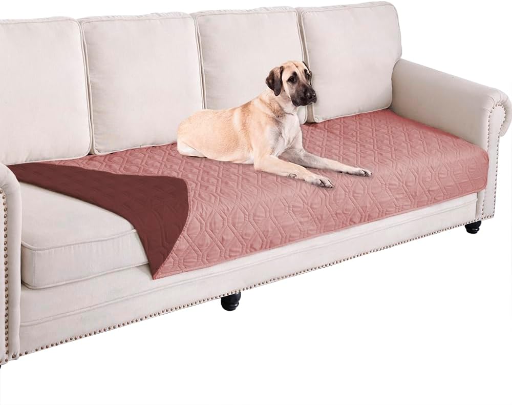 Ameritex Waterproof Dog Bed Blankets Cover for Bed Couch Sofa Reversible