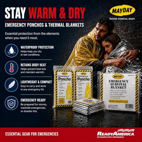 Ready America 70280 Emergency 2-Person 3-Day Survival Backpack