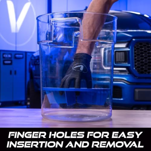 VIKING Bucket Car Wash Grit Trap Insert, Blue, 1 Pack