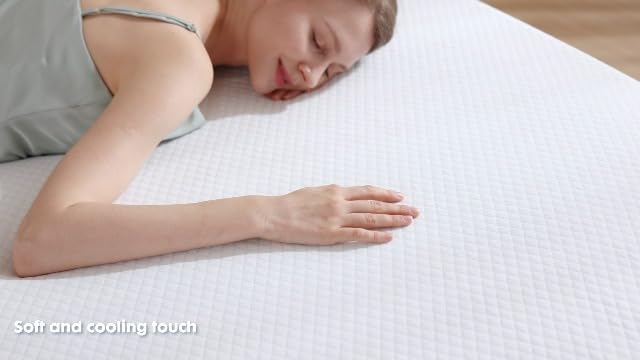 Sweetcrispy Full Mattress Topper, Memory Foam Pad, 3 Inch
