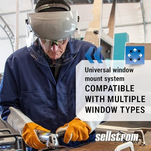 Sellstrom 301 Face Shield Uncoated Clear Tint, Unbound, ANSI Z87.1