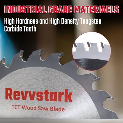 Circular Saw Blade 6-1/2" 24T&60T for Cutting Wood, 5/8" Arbor