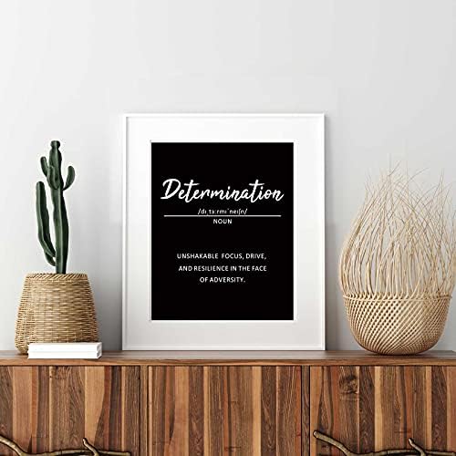 Outus 9 Inspirational Wall Art Prints for Classroom Office, 8x10, Unframed