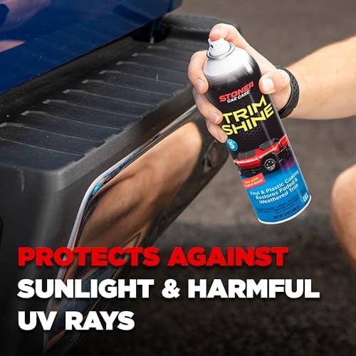 Stoner Car Care Trim Shine Black Trim & Plastic Restorer, 12 oz