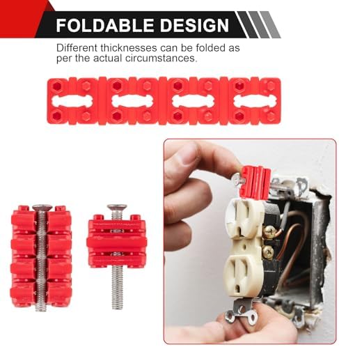Outlet Spacers for Electrical Box, 48 PCS Spacers for Box Extender Kit