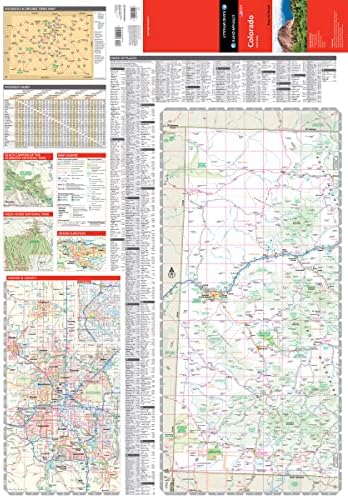 Rand McNally Easy to Read: Colorado State Map