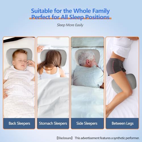 Ear Piercing Pillow with Hole for CNH & Ear Pain Side Sleepers
