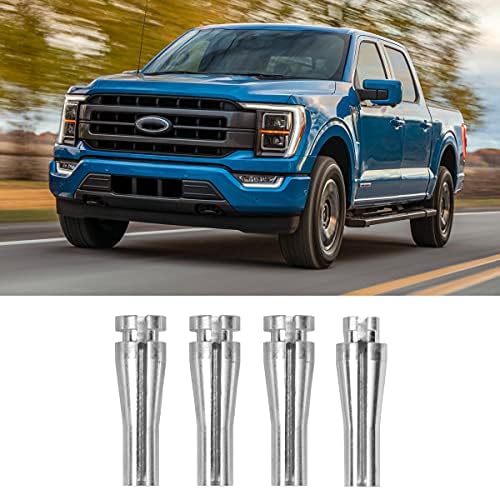 8 ENDS Door Latch Cable Repair Kit Compatible with Ford F-150, F-250, F-350, E-series, Ranger, Expedition, Excursion, Navigator (Four Cables - 6 Standard 2 Locking Cam) Aluminum