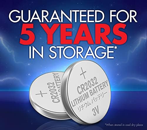 Powermax ACDelco 24-Count CR2032 Batteries, Lithium 3V Coin Cell Button Battery Pack for Watch and Small Electronics, 5 Year Shelf Life