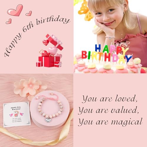 Sereney Birthday Gifts for Girls, 1-16 Year Old Girl Birthday Bracelet Gift