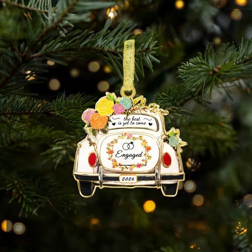 Sereney Engagement Gifts for Couples, Engagement Christmas Ornament 2026