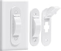 Wall Switch Guard, Child Proof Light Switch Cover Guard | Toggle Style | Light Switch Protection | Keep Toggle Switch in On or Off Position | 1 Pack, White