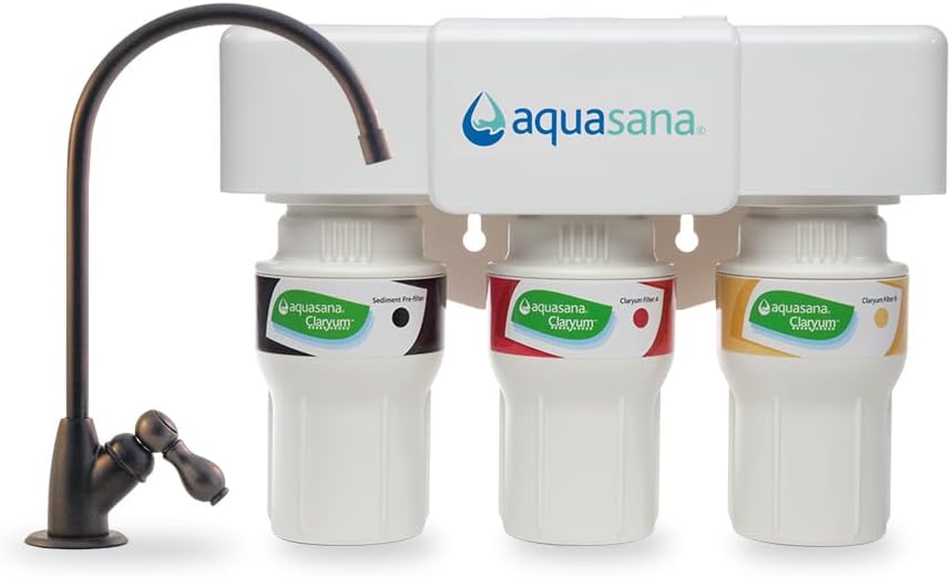 Aquasana® AQ-5300+R Genuine Replacement | 3-Stage Max Flow | AQ-C3M-R