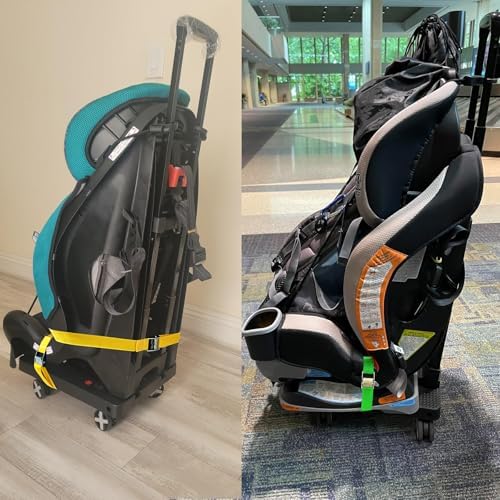 Car Seat Dolly for Airport, Black